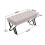 Living And Home (Beige) Mid Century Metal Upholstered Bench 6