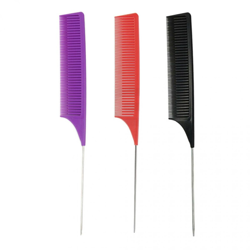 Unisex Not,Specified 3X Fine Weave Highlighting Foiling Hair Combs For Hairdressing Hair