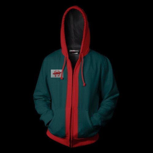 (L) Spiderman Into the Spider Verse Miles Morales Cosplay Adult Hoodie Jacket Gifts