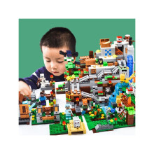 900 pièces DIY Minecraft – Série Mon Monde – Figurines, briques et blocs de construction