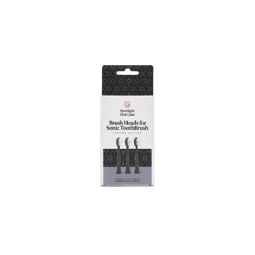 Spotlight Sonic Toothbrush Replacement Heads - 3 Per Pack