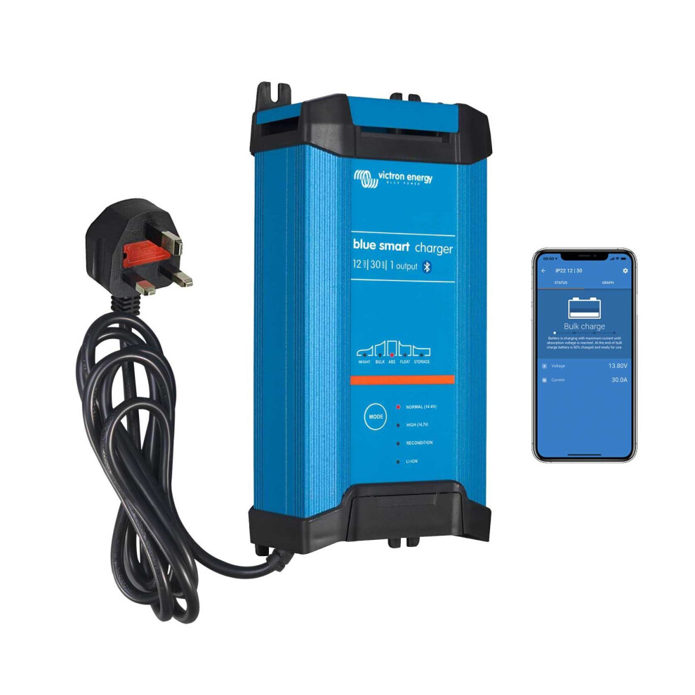 Victron Energy Blue Smart IP22 Charger 12/30(1) 230V - BPC123042022