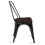 Casart Set of 4 Dining Chair Stackable Bistro Chair Bar Stool w/High Backrest 6