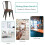 Casart Set of 4 Dining Chair Stackable Bistro Chair Bar Stool w/High Backrest 7