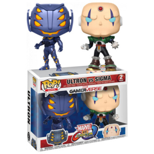 Marvel Funko POP! Games - Ultron vs Sigma | Marvel vs Capcom 2