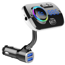 Car Bluetooth FM Transmitter - Fast Charge QC3.0 & Hands-Free Calling