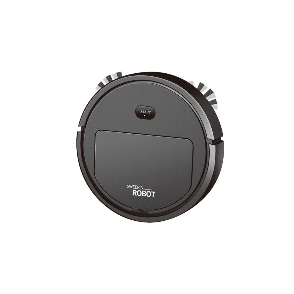 Smart Robot Vacuum Cleaner 3-In-1 Household Cleaning Machine Black