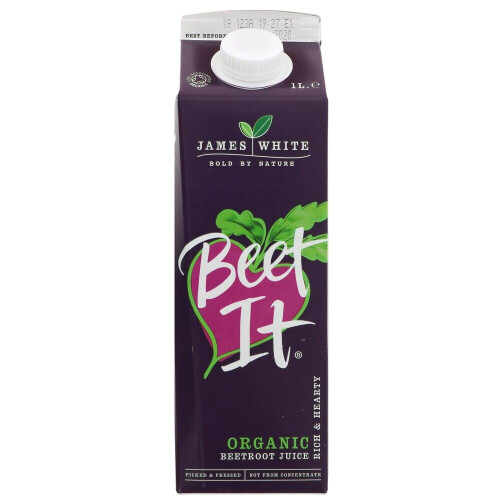 Beet It Rote Bete Saft mit Apfel -1l ( Packung mit 8 Stück ) 1