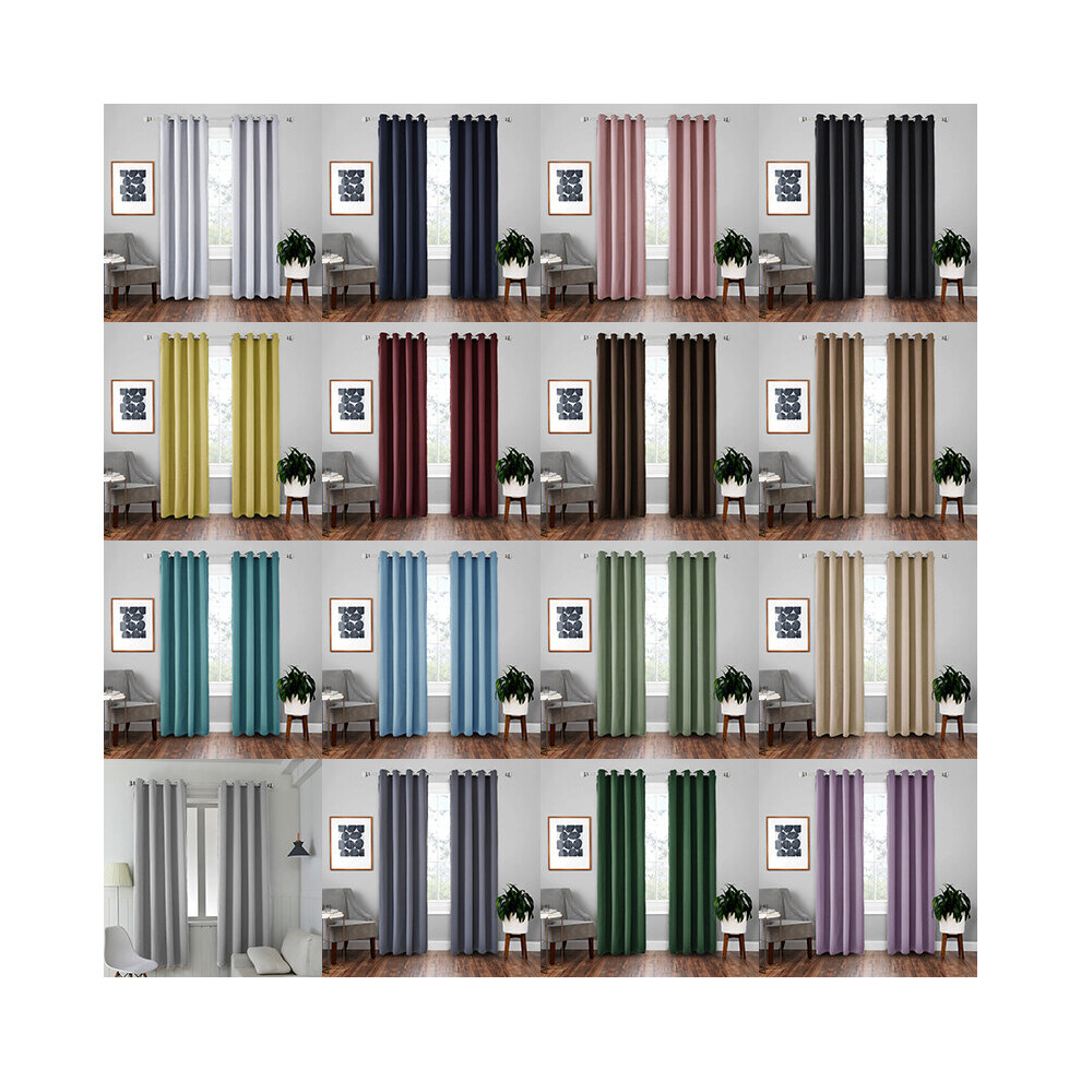 Modern Blackout Curtains For Living Room Curtains Window Lined Panel  Curtain