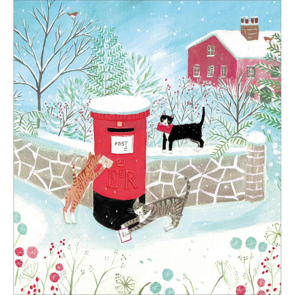 Woodmansterne Pack Of 5 Letters For Santa Christmas Cards Supporting Multiple Charities