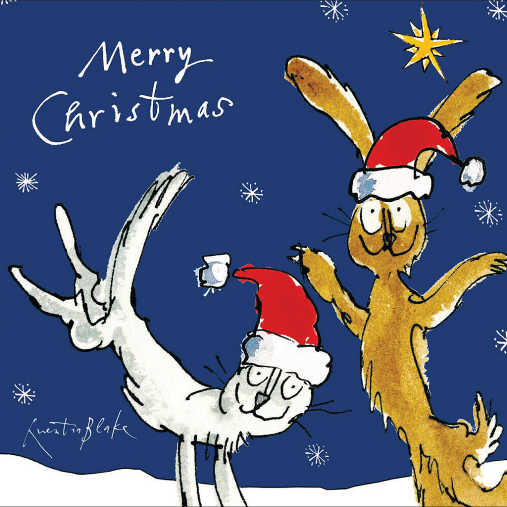 Woodmansterne Pack Of 5 Festive Friends Charity Christmas Cards Supporting Multiple Charities