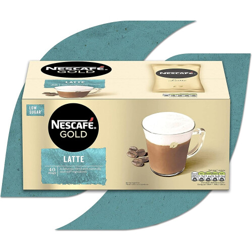 Nescafe NESCAFE Gold Latte Sachets - 40 x 19.5g 2