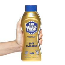 Bar Keepers Friend Soft Cleanser Multipurpose Cleaner & Rust Stain Remover for Stainless Steel, Porcelain, Ceramic Tile, Copper, Brass,