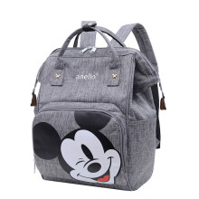 (Gray) Diaper Baby Mummy Nappy Backpack Travel Multifunction Capacity Large