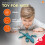 SOL Stretchy Lizard Toy for Kids  Sticky Creature Rubber Lizard Toy Lizard 4