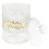 Merry Christmas 3 Tier Clear Glass Stacking Storage Cookie Cakes Jar 8