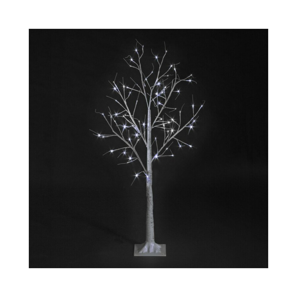 Garden Store Direct (1.8M ) Christmas Birch Tree Twinkling Led's White