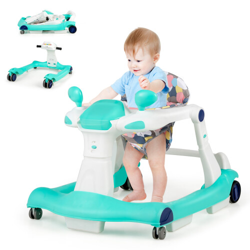 Height adjustable cheap baby walker