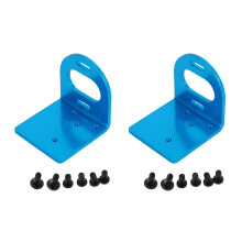 2X for Upgrade 540 Adjustable Motor 1/18 A949 A959 A969 A979 A959-B A969-B A979-B RC Car Part,Blue