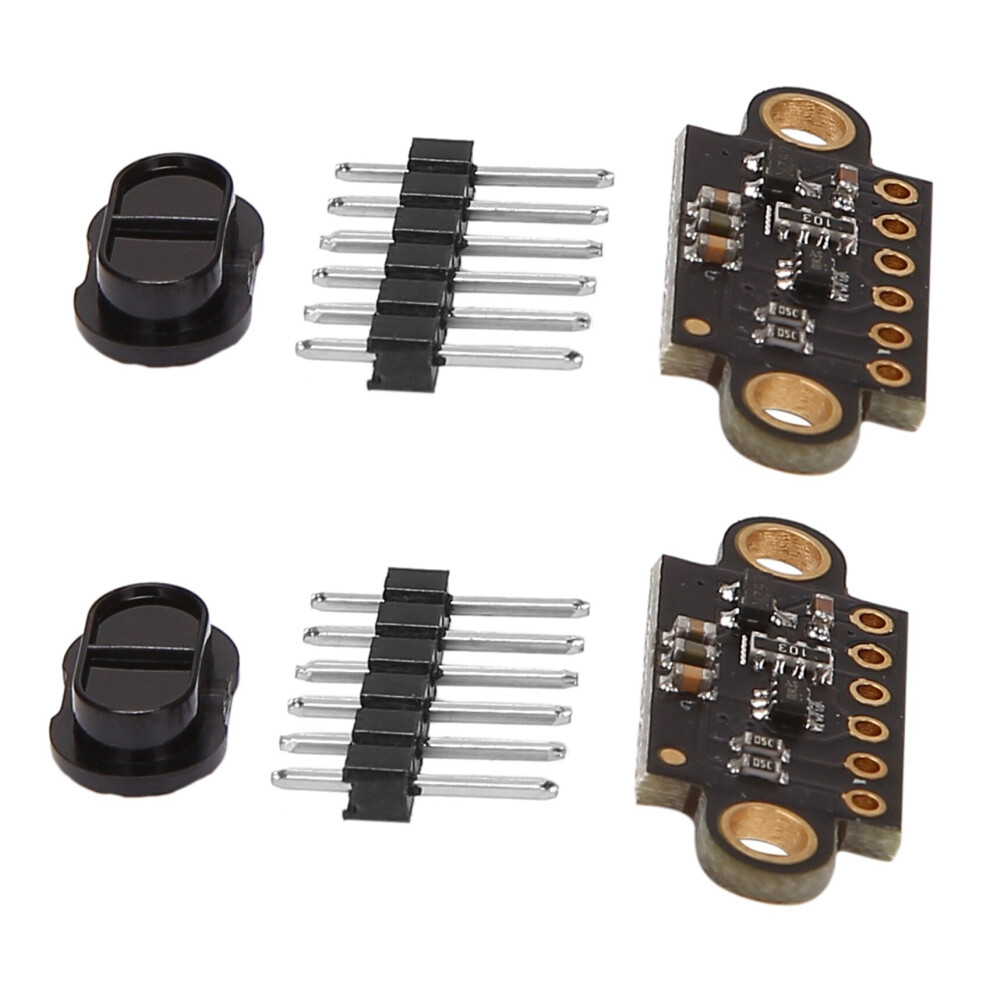 2X VL53L1X Ranging Flight Time Sensor Module 3V-5V Distance 400cm Measurement Extension Board Module for