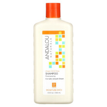 Andalou Naturals, Shampoo, Feuchtigkeitsreich, Für weichen, glatten Glanz, Arganöl & Shea, 11,5 fl oz (340 ml)