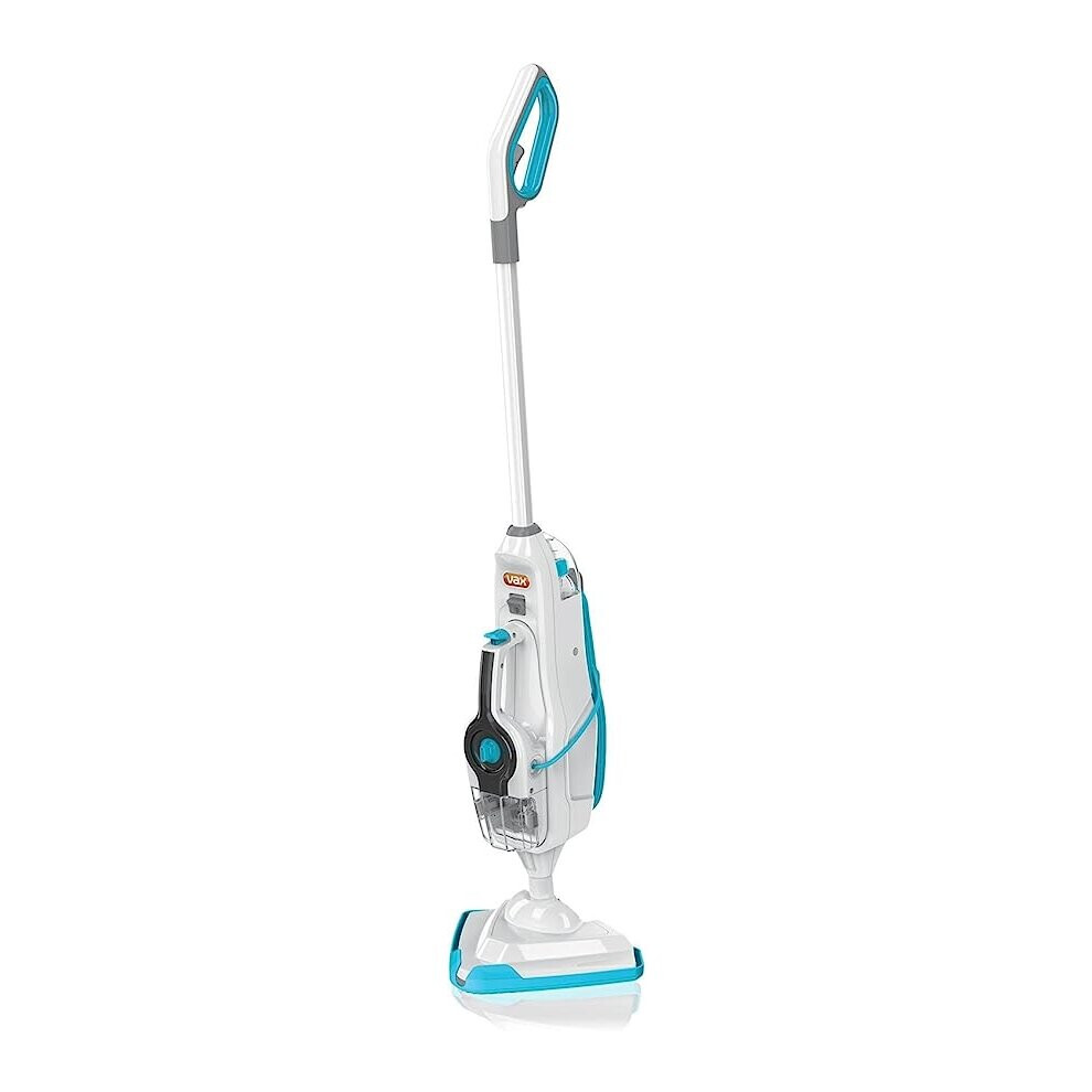 Vax Steam Fresh Combi Classic Mutlifunction Steam Mop | Detachable Handheld | 13 Piece Accessory Kit - S86-SF-CC, White / Blue, 2.6L, 1600W