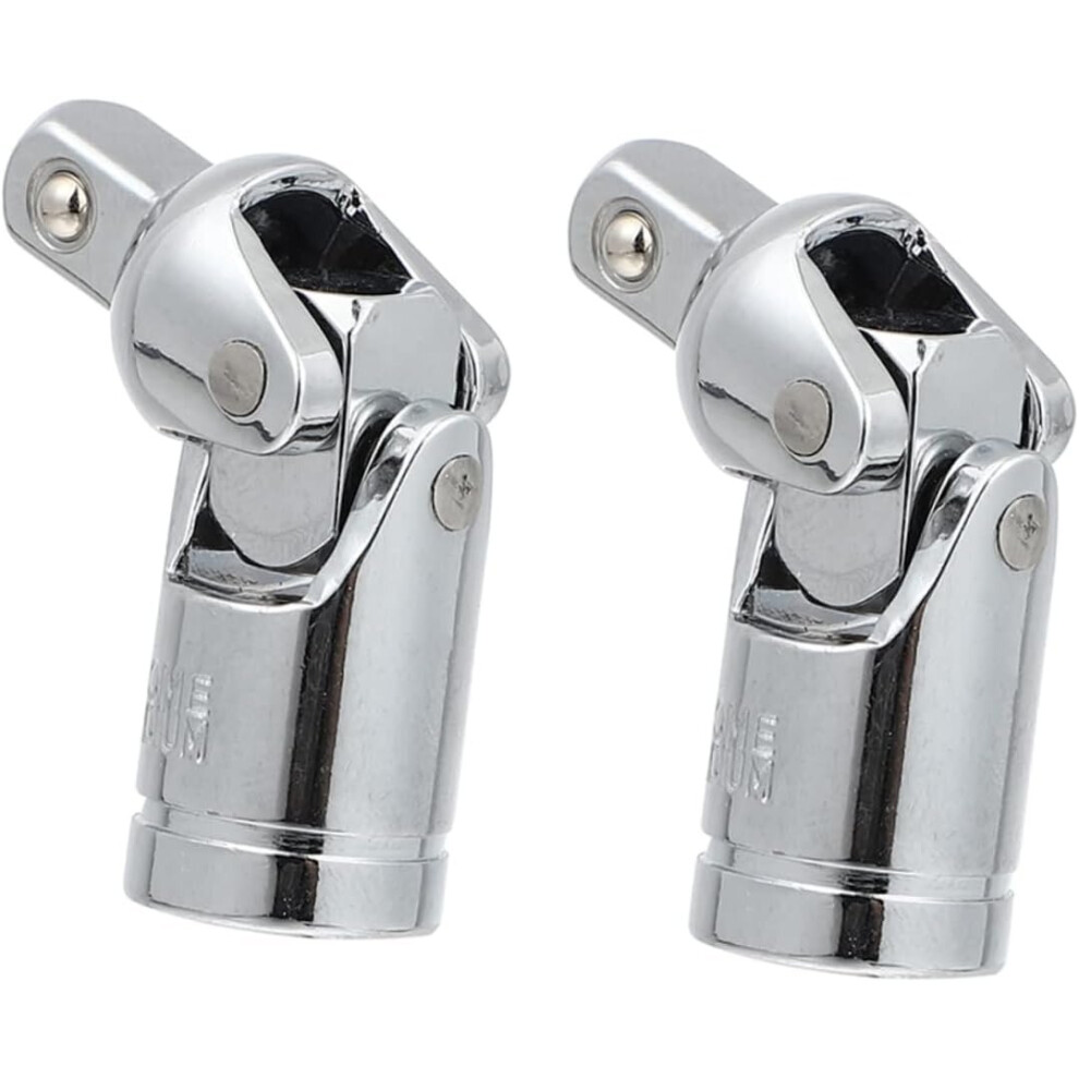 2-Piece Ratchet Adapter, Hexagonal Fastener, Impact Socket, Extension, Rotation/Handle Interface, Universal Universal Joint, Tool Wrench Angle 7042558909056