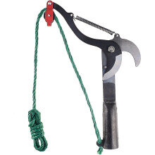 Manual Trimmer 1PC High Altitude Extension Branch Scissor Extendable Fruit Tree Trimming Saw Garden Trimming Tool with Rope Garden Scissor