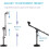Microphone Stand Desktop Mic Stands Height Adjustable 5