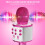 Karaoke microphone with speaker - Rose Red 5