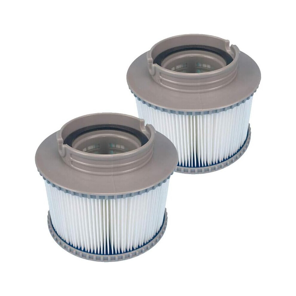 2pcs Replacement Cartridges Hot Tubs Filters for MSPA FD2089, Filter Cartridge Pump for MSPA filters for Swimming Pool Hot Subs and Spas
