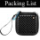Carrying Case Hollow Bag Storage Bag for Marshall WILLEN Speaker 3