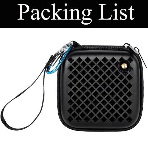 Carrying Case Hollow Bag Storage Bag for Marshall WILLEN Speaker 2