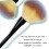 Foundation Brush, Large Powder Brush Flat Arched Premium Durable  Makeup Brush 3