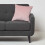 Homescapes (Pink, 45 x 45 cm) Velvet Cushion 2