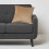Homescapes (Beige, 45 x 45 cm) Velvet Cushion 2