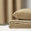 Homescapes (Beige) Diamond Quilted Velvet Throw 6