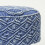 Homescapes (Blue) Willow Macrame Teal Green Footstool 4