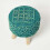 Homescapes (Teal Green) Willow Macrame Teal Green Footstool 5