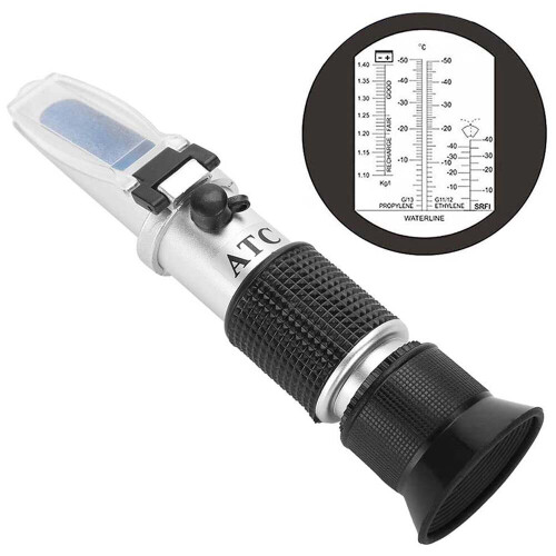 Antifreeze refractometer Hand-held refractometer for ethylene glycol
