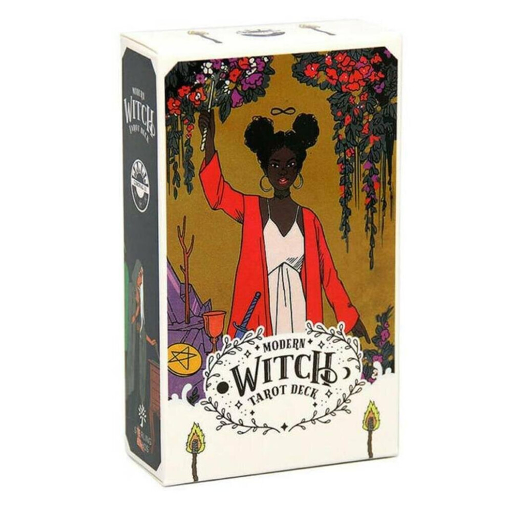 78 Card Modern Witch Tarot Deck Tarot Card Family Game Deck Modern Witch Tarot: 78 Tarot Cards With Instructions