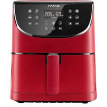 COSORI 1700W Max XXL 5.5L Air Fryer Oven CP158-AF Red, Digital Touchscreen, 11 Presets, Oil-Free, Nonstick Basket, 100 Recipe Cookbook
