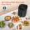 COSORI COSORI Air Fryer 4.7L, 9-in-1 Compact Air Fryers Oven, 30 Recipes Cookbook, Digital Temperd Glass Display, Quiet, 4 Portions, 1500W 2