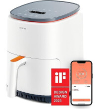 COSORI Lite Air Fryer 3.8L – 7 Presets, 230C, 1500W, 1–3 Servings, App Control (VeSync/Google Assistant), Dishwasher Safe, 140+ Online Cookbook