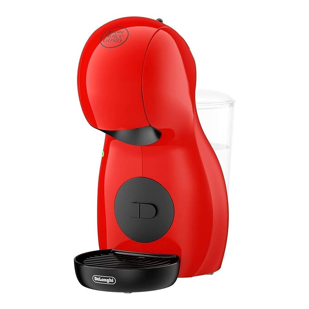 Nescafé Dolce Gusto DeLonghi Piccolo XS Pod Capsule Coffee Machine, Espresso, Cappuccino and more, EDG210.R,0.8 liters, Red and Black EDG 210.R