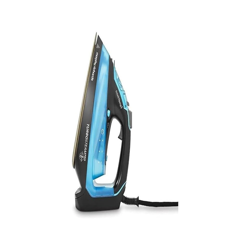 Morphy Richards 300303 Steam Iron Intellitemp, 2400 W, Black & Blue