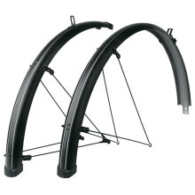 SKS Bluemels Stripes 28 Zoll, 69 mm Fahrradschutzbleche - Robuste Schutzbleche mit vollständiger Abdeckung