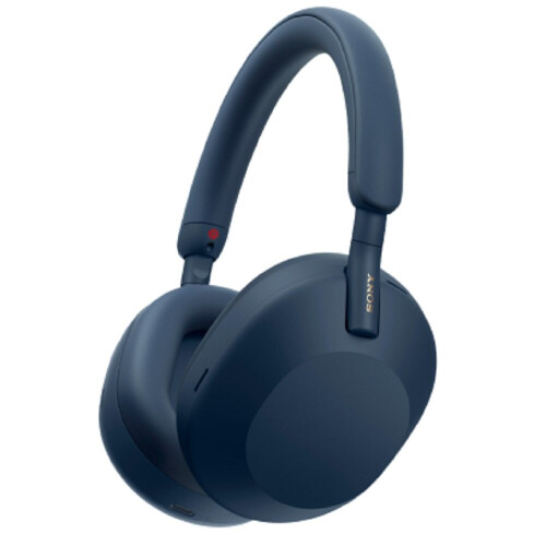 Sony Ασύρματα ακουστικά Sony WH-1000XM5 με ακύρωση θορύβου - Μπλε