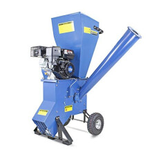 Hyundai 208cc 76mm Petrol 4-Stroke Garden Wood Chipper Shredder Mulcher, 3 Year Warranty
