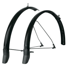 SKS Bluemels Kabelführung 28 Zoll, 45 mm Set – Fahrradschutzbleche mit Kabelmanagement